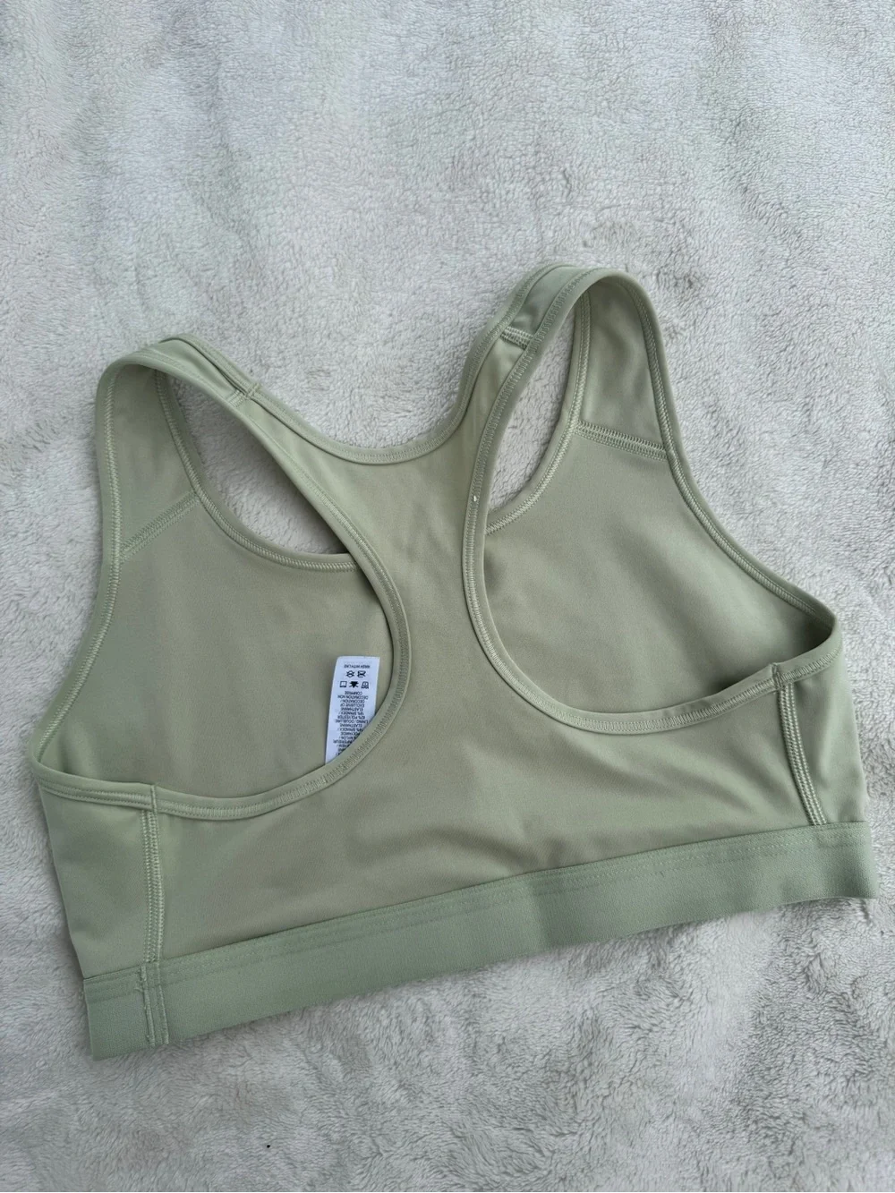 Nike Dri-FIT Medium Support Sports Bra Sage Green Medium